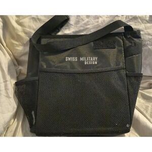 Swiss Military Design Insulated Open-Top Cooler Tote Bag
